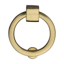 Heritage Brass Round Drop Pull 63mm Polished Brass finish - C6321 63-PB - Choice Handles