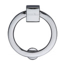 Heritage Brass Round Drop Pull 63mm Polished Chrome finish - C6321 63-PC - Choice Handles