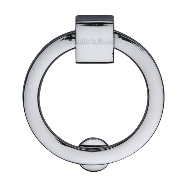 Heritage Brass Round Drop Pull 63mm Polished Chrome finish - C6321 63-PC - Choice Handles
