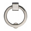 Heritage Brass Round Drop Pull 63mm Polished Nickel finish - C6321 63-PNF - Choice Handles