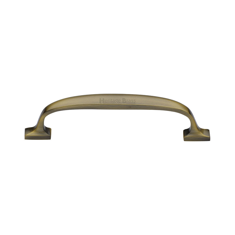 Heritage Brass Cabinet Pull Durham Design 128mm CTC Antique Brass Finish - C7213 128-AT - Choice Handles