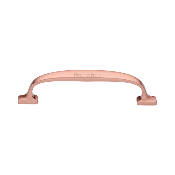 Heritage Brass Cabinet Pull Durham Design 128mm CTC Satin Rose Gold Finish - C7213 128-SRG - Choice Handles
