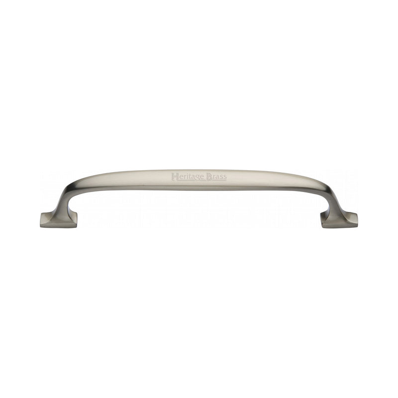 Heritage Brass Cabinet Pull Durham Design 152mm CTC Satin Nickel Finish - C7213 152-SN - Choice Handles
