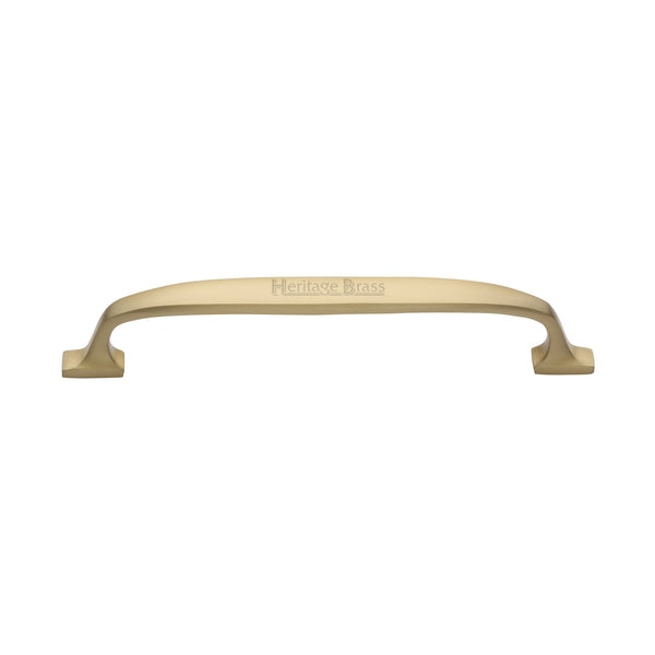Heritage Brass Cabinet Pull Durham Design 160mm CTC Satin Brass Finish - C7213 160-SB - Choice Handles