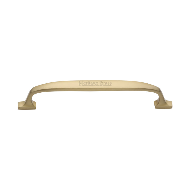 Heritage Brass Cabinet Pull Durham Design 160mm CTC Satin Brass Finish - C7213 160-SB - Choice Handles