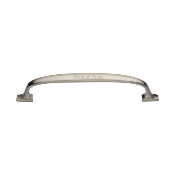 Heritage Brass Cabinet Pull Durham Design 160mm CTC Satin Nickel Finish - C7213 160-SN - Choice Handles