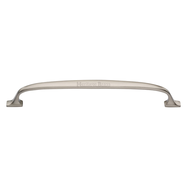 Heritage Brass Cabinet Pull Durham Design 203mm CTC Satin Nickel Finish - C7213 203-SN - Choice Handles