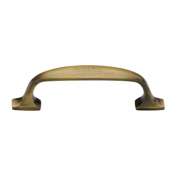 Heritage Brass Cabinet Pull Durham Design 76mm CTC Antique Finish - C7213 76-AT