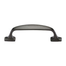 Heritage Brass Cabinet Pull Durham Design 76mm CTC Matt Bronze Finish - C7213 76-MB - Choice Handles