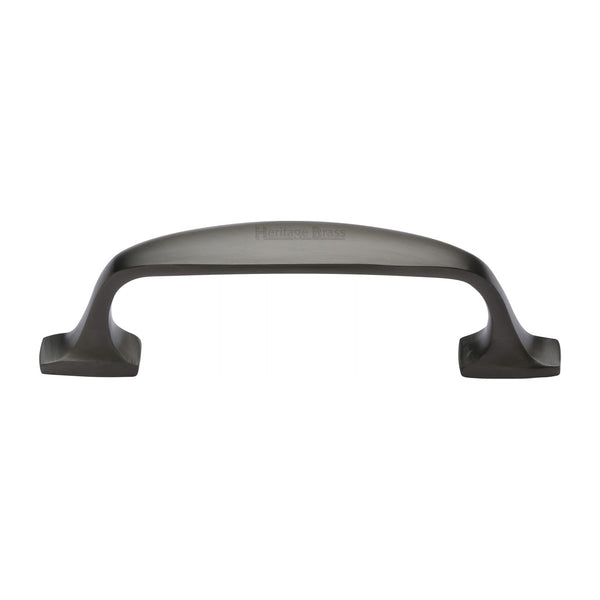 Heritage Brass Cabinet Pull Durham Design 76mm CTC Matt Bronze Finish - C7213 76-MB - Choice Handles