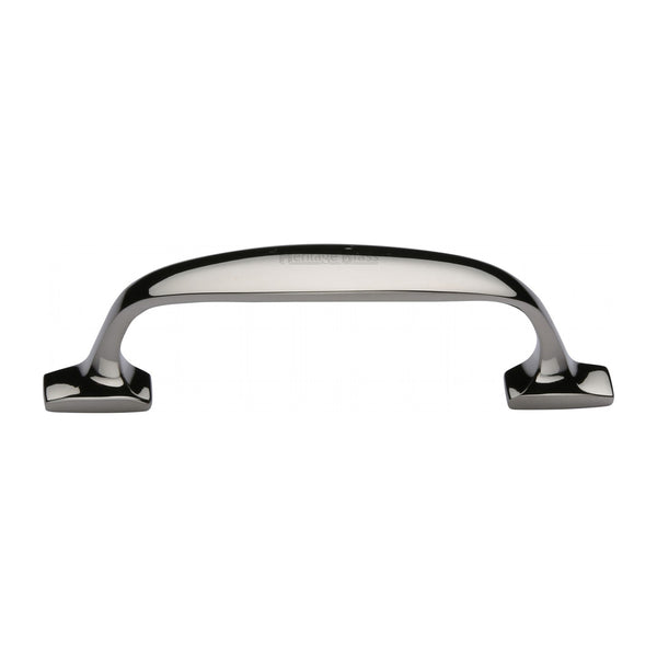 Heritage Brass Cabinet Pull Durham Design 76mm CTC Polished Nickel Finish - C7213 76-PNF - Choice Handles