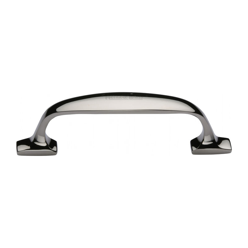 Heritage Brass Cabinet Pull Durham Design 76mm CTC Polished Nickel Finish - C7213 76-PNF - Choice Handles