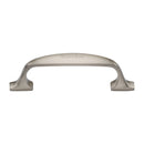Heritage Brass Cabinet Pull Durham Design 76mm CTC Satin Nickel Finish - C7213 76-SN - Choice Handles