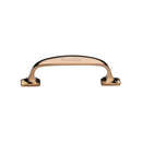 Heritage Brass Cabinet Pull Durham Design 76mm CTC Unlacquered Brass Finish - C7213 76-ULB