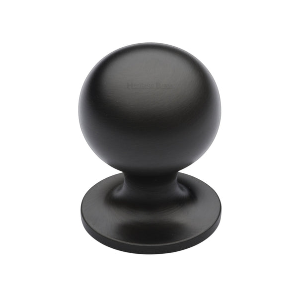 Heritage Brass Cabinet Knob Ball Design 25mm Matt Bronze finish - C8321 25-MB - Choice Handles