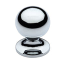 Heritage Brass Cabinet Knob Ball Design 32mm Polished Chrome finish - C8321 32-PC - Choice Handles
