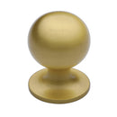 Heritage Brass Cabinet Knob Ball Design 32mm Satin Brass finish - C8321 32-SB - Choice Handles