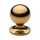 Heritage Brass Cabinet Knob Ball Design 32mm Unlacquered Brass finish - C8321 32-ULB