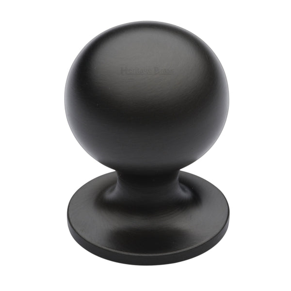Heritage Brass Cabinet Knob Ball Design 38mm Matt Bronze finish - C8321 38-MB - Choice Handles