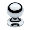 Heritage Brass Cabinet Knob Ball Design 38mm Polished Chrome finish - C8321 38-PC - Choice Handles