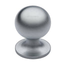 Heritage Brass Cabinet Knob Ball Design 38mm Satin Chrome finish - C8321 38-SC - Choice Handles