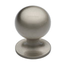 Heritage Brass Cabinet Knob Ball Design 38mm Satin Nickel finish - C8321 38-SN - Choice Handles