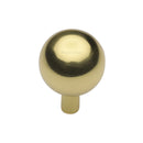Heritage Brass Cabinet Knob Sphere Design 22mm Polished Brass finish - C8323 22-PB - Choice Handles