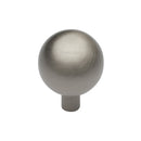 Heritage Brass Cabinet Knob Sphere Design 22mm Satin Nickel finish - C8323 22-SN - Choice Handles