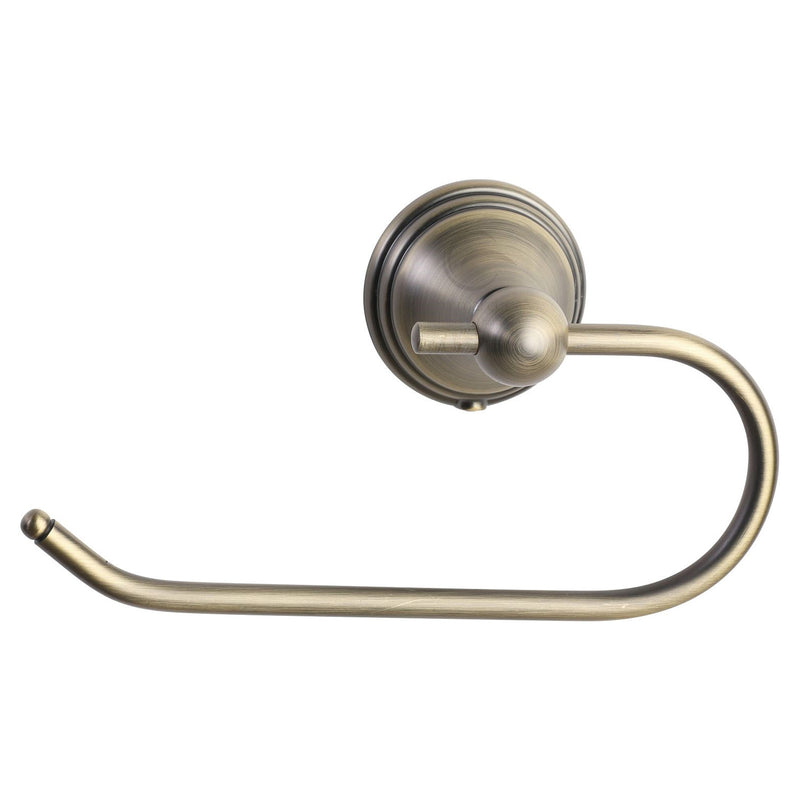 Cambridge Wall Mounted Toilet Roll Holder. Matt Antique Finish - CAM-PAPER-MA - Choice Handles