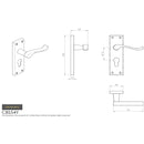 Carlisle Brass - Contract Victorian Scroll Lever on Euro Lock Backplate - Polished Brass - CBS54Y - Choice Handles