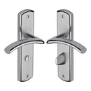 Heritage Brass Door Handle for Bathroom Centaur Design Apollo finish - CEN1030-AP - Choice Handles
