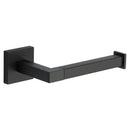 Chelsea Wall Mounted Toilet Roll Holder. Black Finish - CHE-PAPER-BLK - Choice Handles