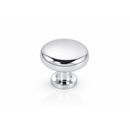 Forge & Finish - Round Cupboard Knob - 30mm - Polished Chrome - Choice Handles