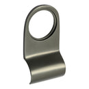 Prima - Round Top Front Door Cylinder Pull 80mm x 41mm - Dark Bronze - DB106