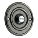 Prima - Circular Door Bell Push  76mm - Dark Bronze - DB1419