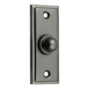 Prima - Stepped Door Bell Push 74mm x 32mm - Dark Bronze - DB183