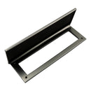 Prima - Draught Excluder / Front Door Letter Plate Tidy 260mm x 88mm - Dark Bronze - DB2012A