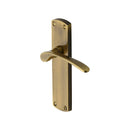 Heritage Brass Door Handle Lever Latch Diplomat Design Antique Brass finish - DIP7810-AT - Choice Handles