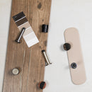 Atlantic Half-Moon Premium Floor Mounted Door Stop - Urban Satin Copper - ADSHMPUSC - Choice Handles