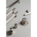 Millhouse Brass Battersea Linear T-Bar Cabinet Pull Handle 128mm - Urban Dark Bronze - MHCL17128UDB - Choice Handles
