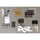 Atlantic CE Fire Rated Grade 7 Ball Bearing Hinges 3" x 2" x 2mm - Polished Nickel - A2H322PN - Choice Handles