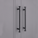 Spira Brass - Dona Pull Handle Medium  - Matt Black - FC213 - Choice Handles