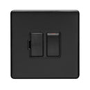 Eurolite Concealed 3mm Switched Fuse Spur - Matt Black - ECMBSWFB - Choice Handles