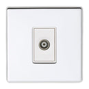 Eurolite Concealed 3mm Tv - Polished Chrome - ECPC1TVW - Choice Handles
