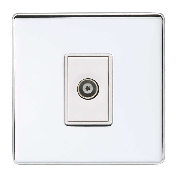 Eurolite Concealed 3mm Tv - Polished Chrome - ECPC1TVW - Choice Handles