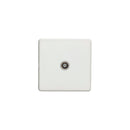 Eurolite Concealed 3mm Tv - Matt White - ECW1TVW - Choice Handles