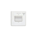 Eurolite Concealed 3mm Fan Switch - Matt White - ECWFSWW - Choice Handles
