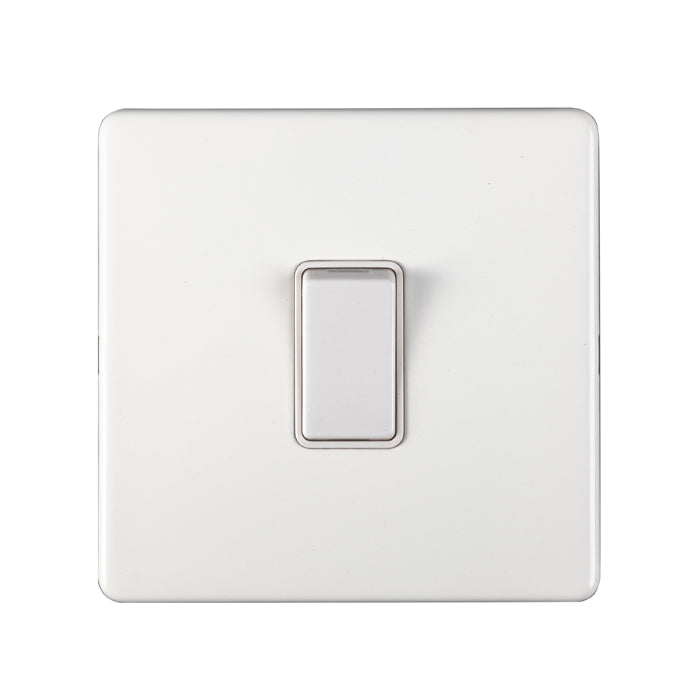 Eurolite Concealed 3mm Intermediate Switch - Matt White - ECWINTW - Choice Handles
