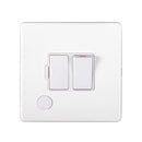 Eurolite Concealed 3mm Switched Fuse Spur - Matt White - ECWSWFFOW - Choice Handles