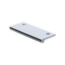 Heritage Brass EP Edge Pull Cabinet Handle 100mm Polished Chrome finish
 - EP100-38-PC - Choice Handles